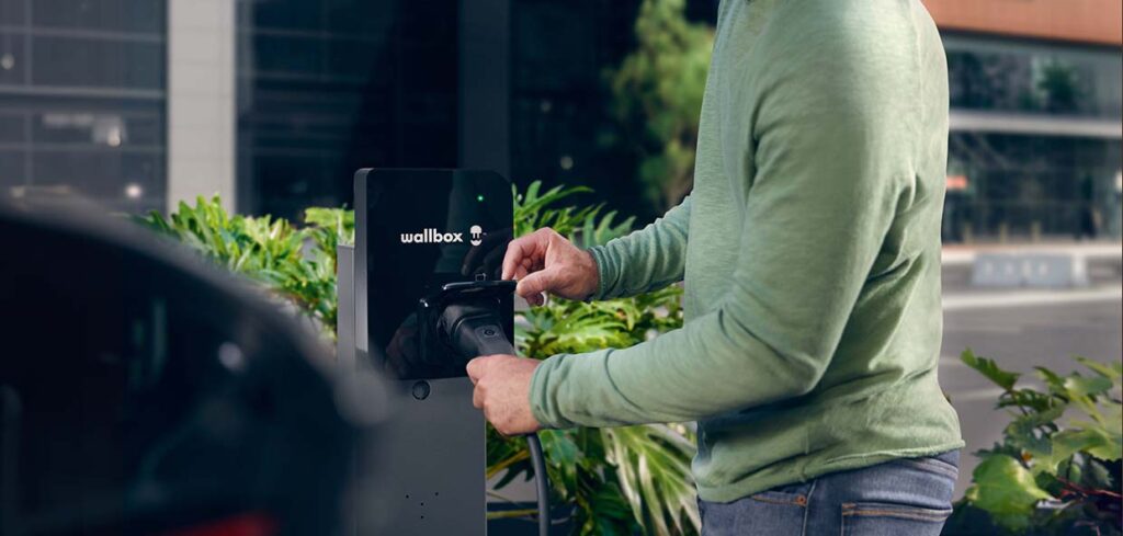 Wallbox pour recharge de voiture électrique